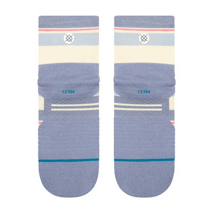 Stance Women's Run Milo Light Quarter Sock Blue