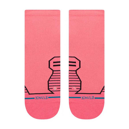 Stance Women's Run Variegated Ultra Quarter Sock Pink