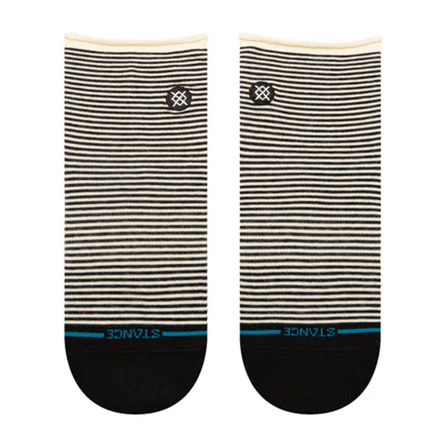 Stance Women's Skelter Quarter Sock Black