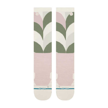 Stance Women's Snow Geo Petals Ultralight Wool Sock Lilac 2026