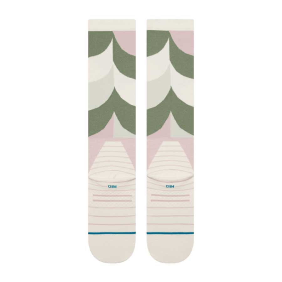 Stance Women's Snow Geo Petals Ultralight Wool Sock Lilac 2026