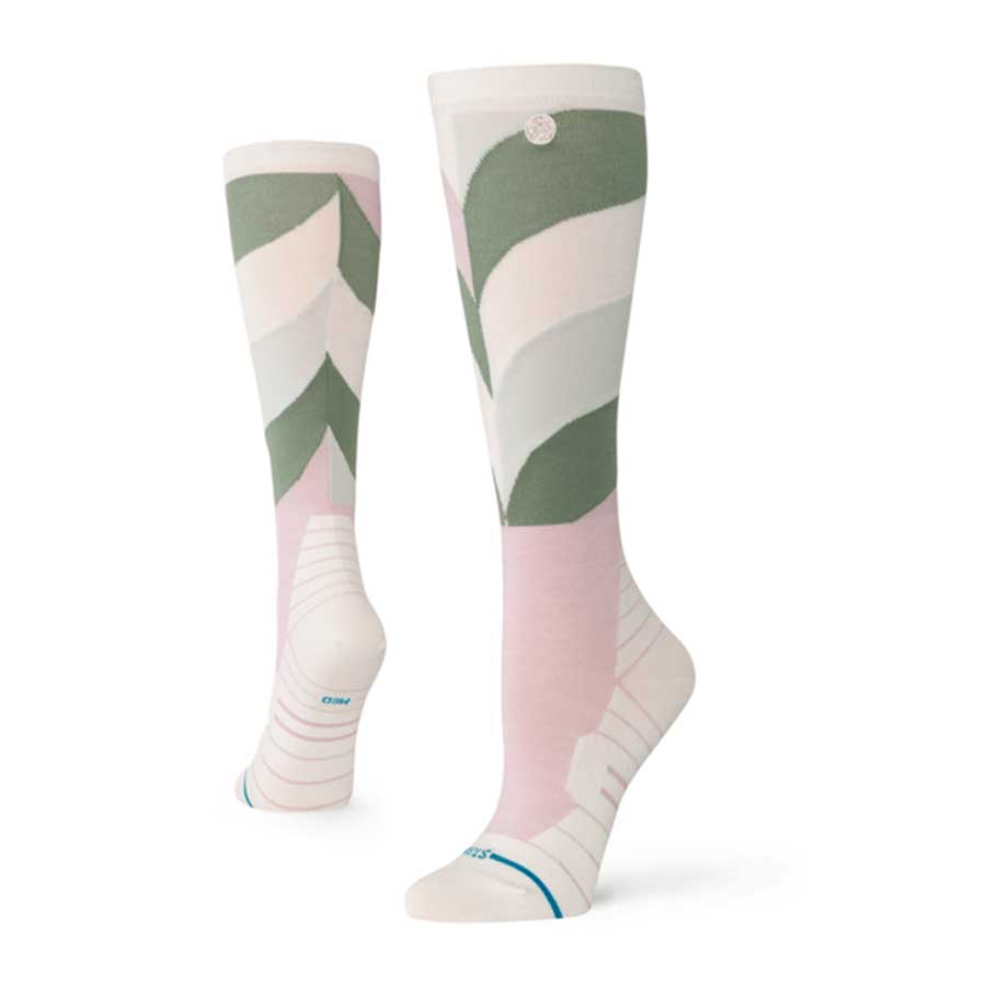 Stance Women's Snow Geo Petals Ultralight Wool Sock Lilac 2026