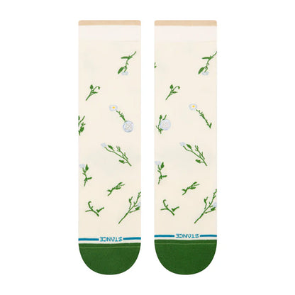 Stance Women's Wildflower Crew Sock Ivory