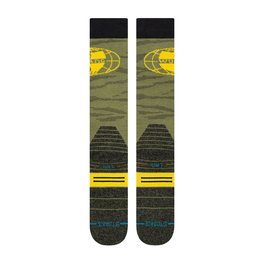 Stance Wu World Black Snowboard Sock- Black
