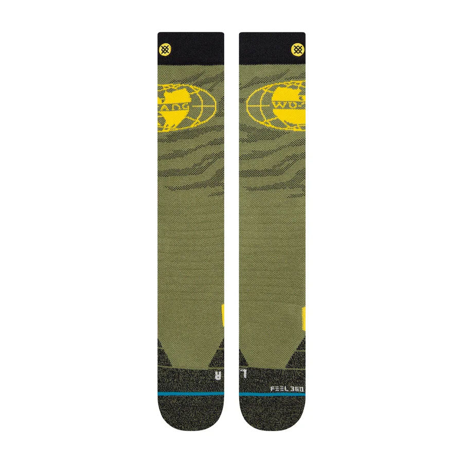 Stance Wu World Black Snowboard Sock- Black