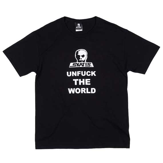 Skull Skates Unfuck T-Shirt Black
