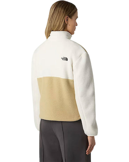 The North Face Women's Yumiori ¼ Zip Khaki/White Dune/Brown 2026