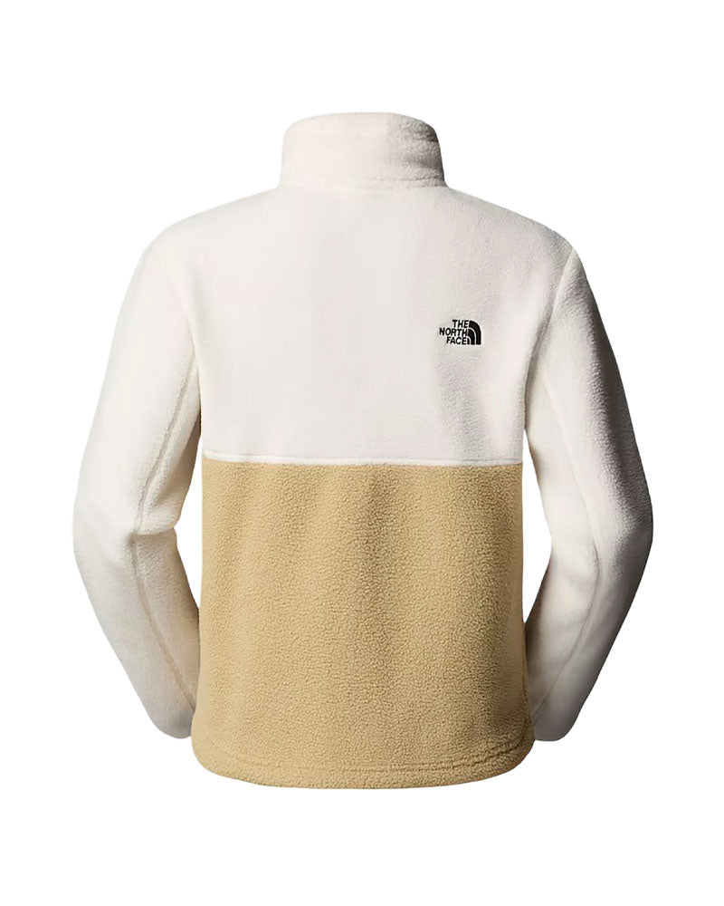 The North Face Women's Yumiori ¼ Zip Khaki/White Dune/Brown 2026