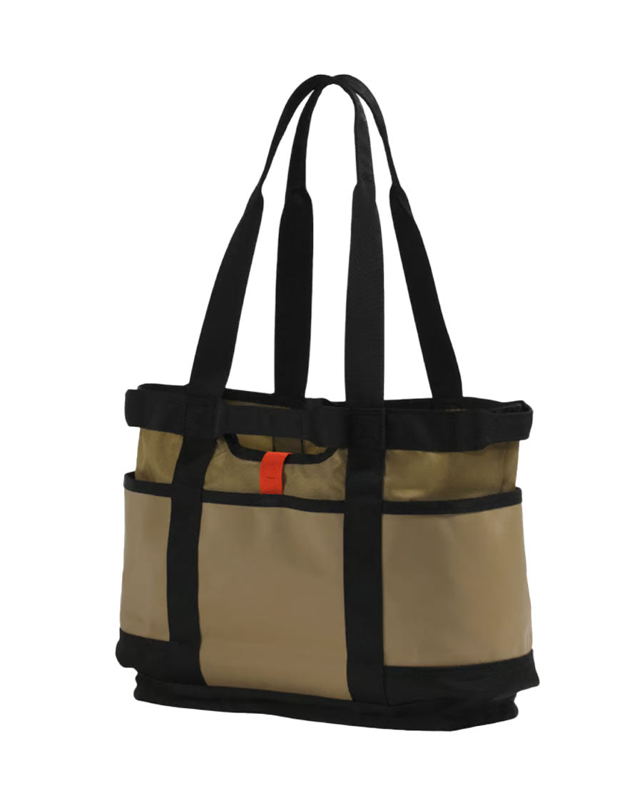 The North Face Base Camp Utility Tote Cedar/TNF Black/Lava Red