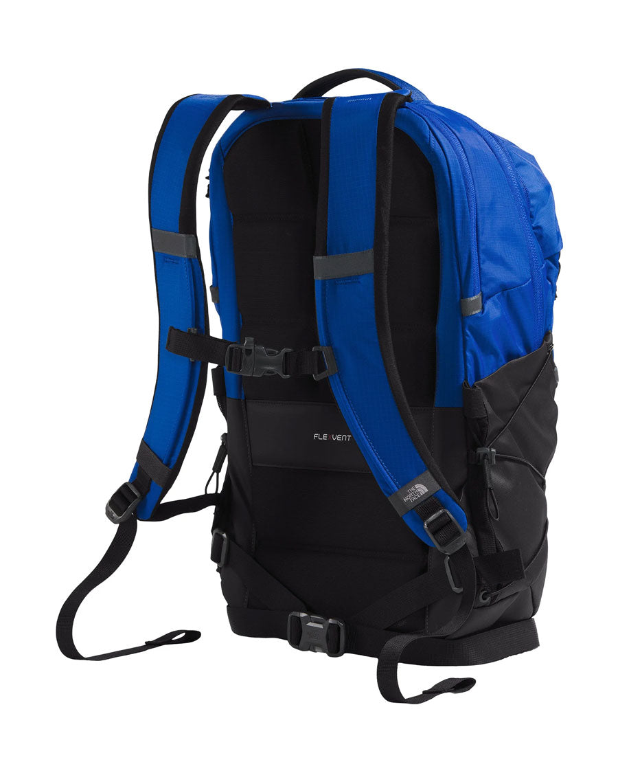 black and turquoise north face backpack The Mule Stamina comfortable stitch lines The North Face Jester Backpack