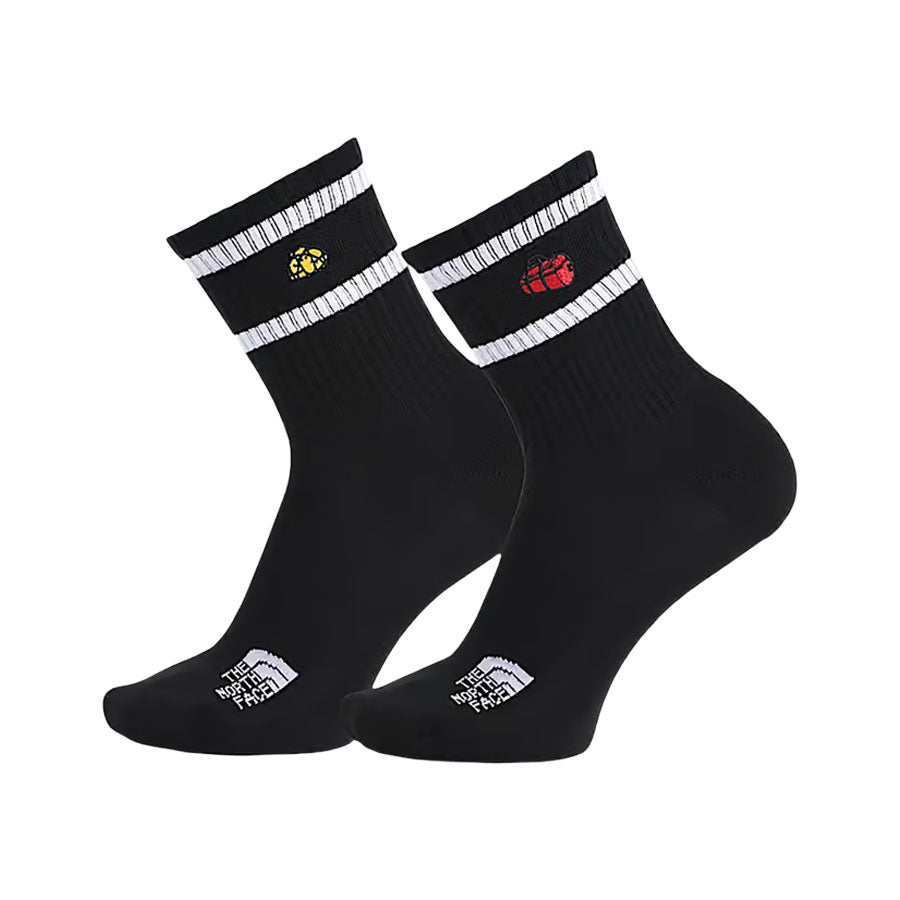 The North Face Everyday Crew TNF™ Icons Sock 2-Pack TNF Black 2027