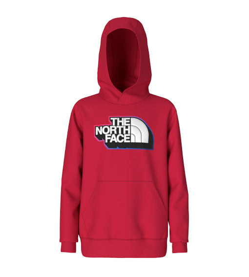 The North Face Kids' Camp Fleece Pullover Hoodie TNF Red