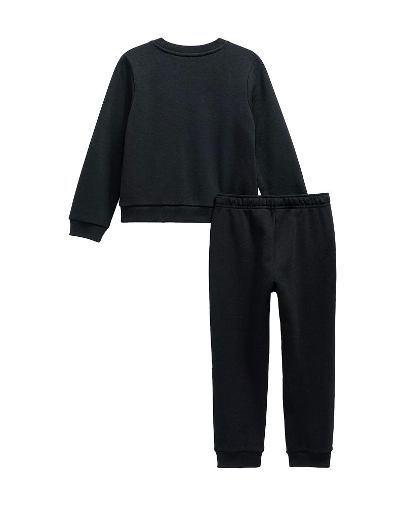 The North Face Kids' Evolution Simple Dome Crew Set TNF Black 2027