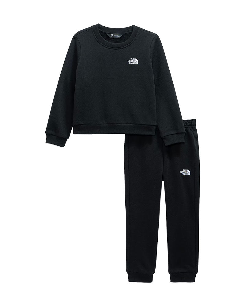 The North Face Kids' Evolution Simple Dome Crew Set TNF Black 2027