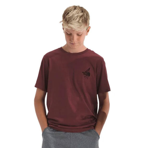 The North Face Kids' Evolution Snow Sports T-Shirt Sumac 2026