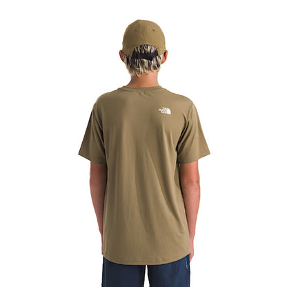 The North Face Kids' New 24/7 Short Sleeve T-Shirt Cedar