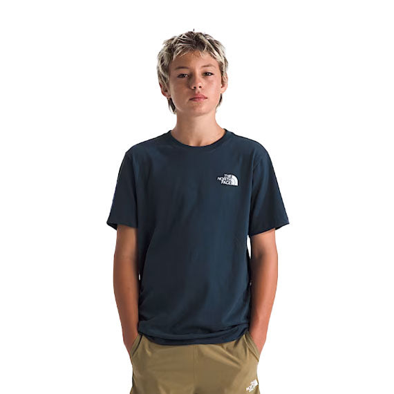 The North Face Kids' Woodland Wanderer T-Shirt Summit Navy