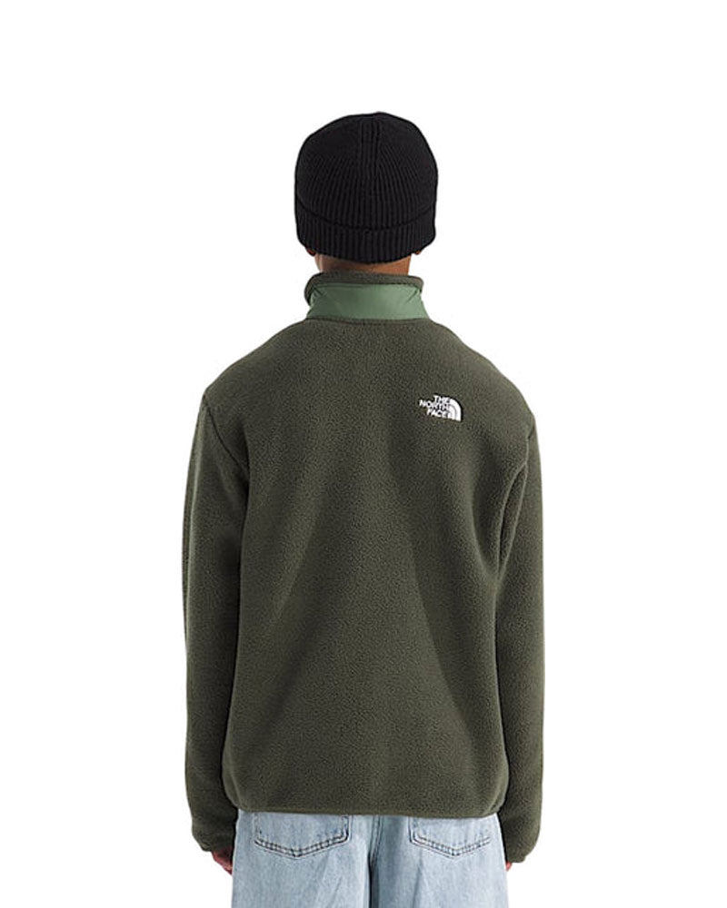 The North Face Kids' Yumiori Full Zip Jacket New Taupe Green/Bark Mist 2026