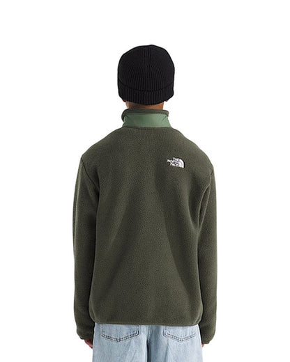 The North Face Kids' Yumiori Full Zip Jacket New Taupe Green/Bark Mist 2026