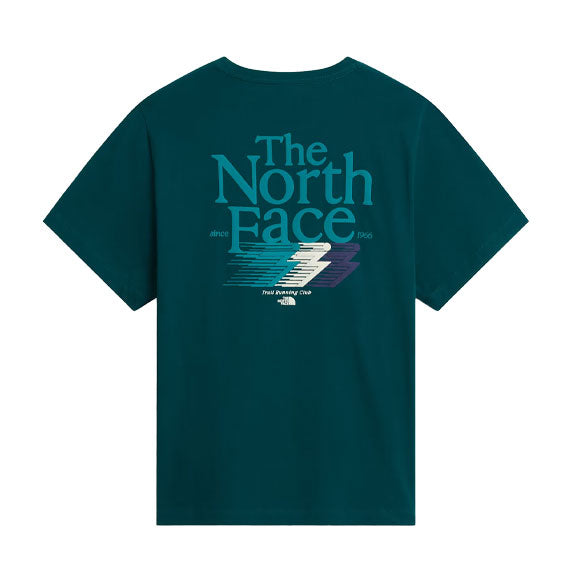 The North Face Men's Retro Trail Relaxed T-Shirt Graphic Pacific Teal 2027