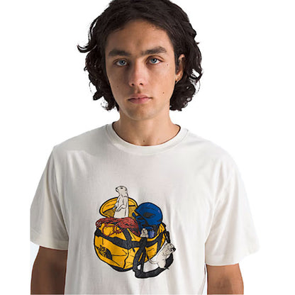 The North Face Men's Woodland Wanderer T-Shirt White Dune