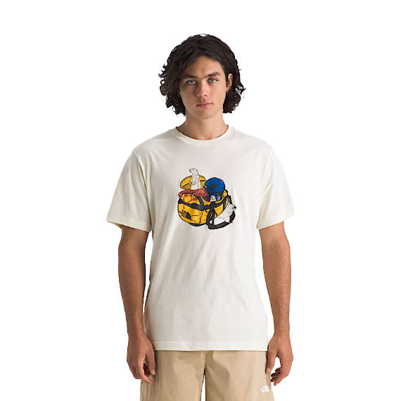 The North Face Men's Woodland Wanderer T-Shirt White Dune