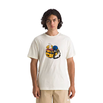 The North Face Men's Woodland Wanderer T-Shirt White Dune