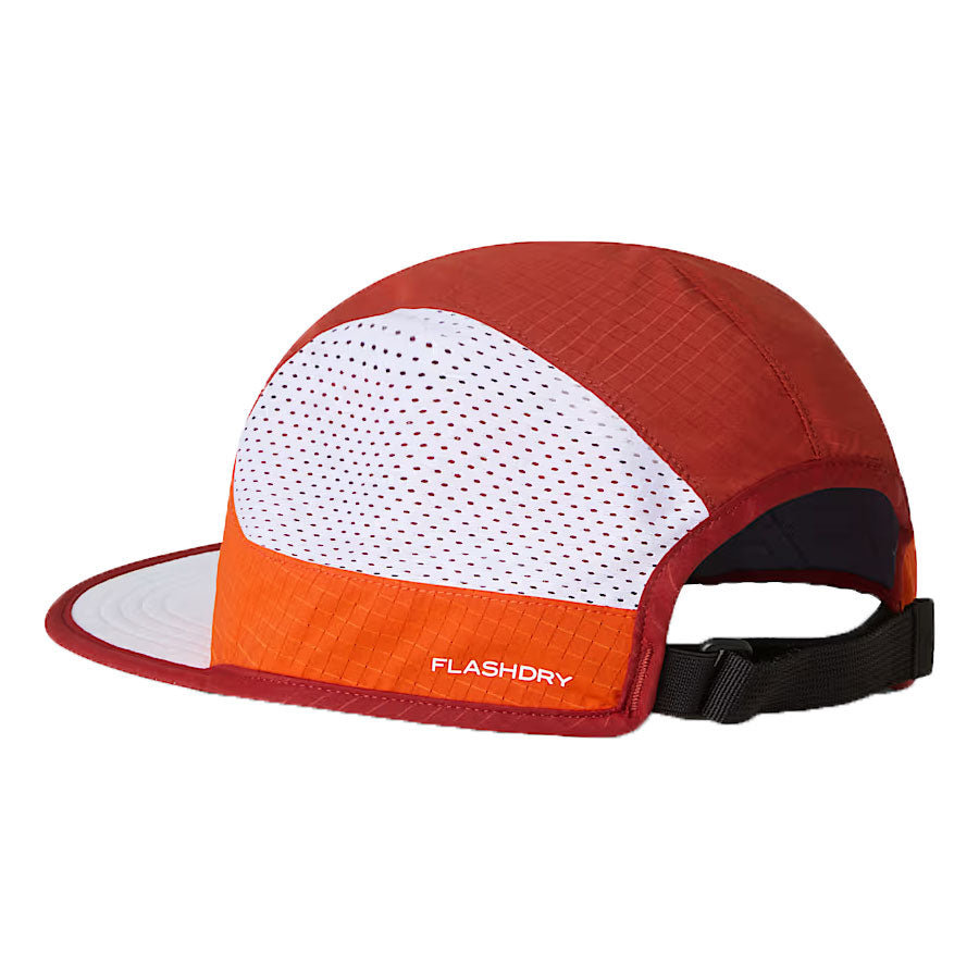 The North Face Summer LT Run Hat Iron Clay/Pearl Stone/Lava Red
