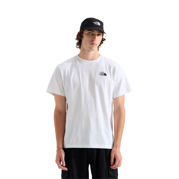 The North Face Unisex Nat High Society Relaxed T-Shirt Graphic TNF White 2027
