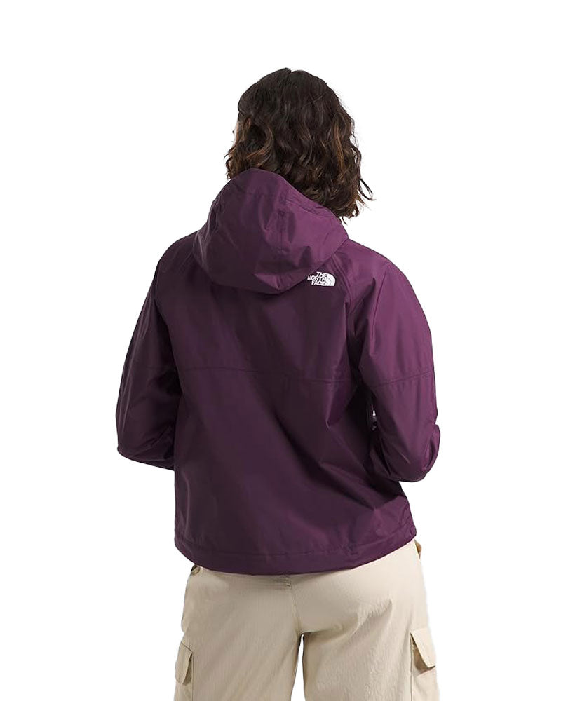 The North Face Women's Antora Rain Hoodie Black Currant Purple