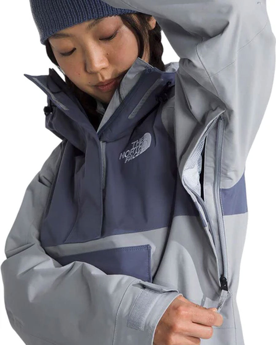 The North Face Women's Driftview Anorak Blue/Twilight/TNF Black