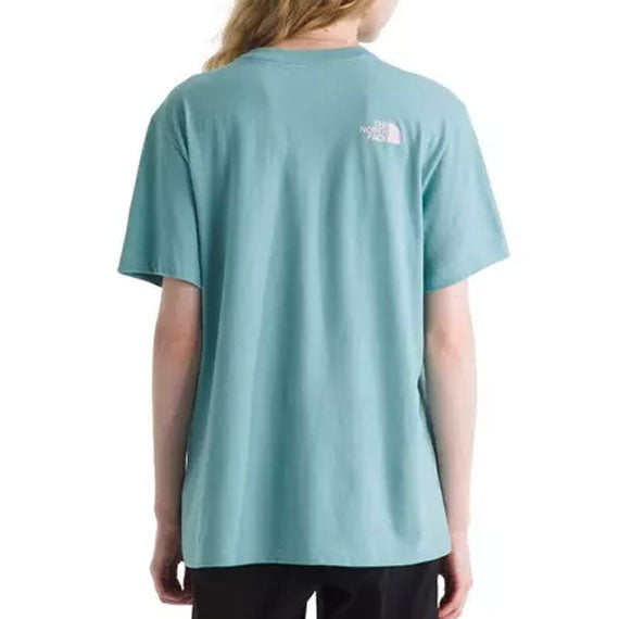 The North Face Women's Evolution Phrase T-Shirt Graphic Blue Eclipse 2026