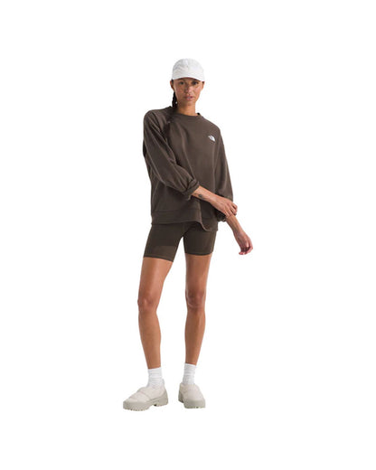 The North Face Women's Evolution S D Oversized Crew Smokey Brown 2026