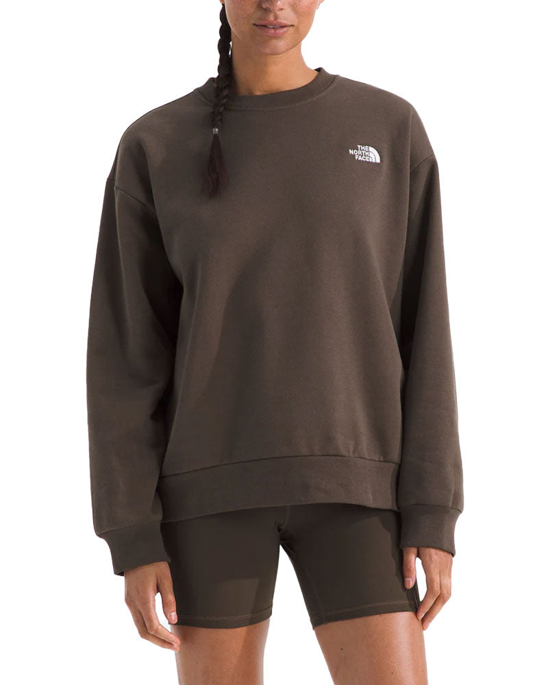 The North Face Women's Evolution S D Oversized Crew Smokey Brown 2026