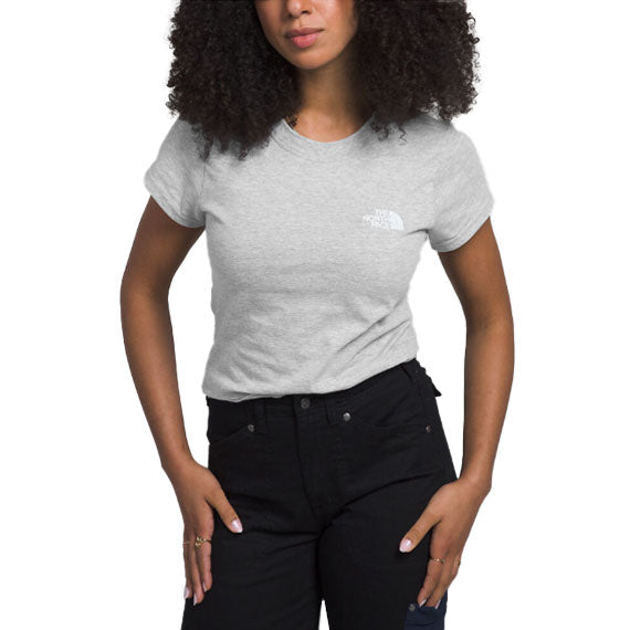 The North Face Women's Evolution T-Shirt TNF Pale Grey Heather