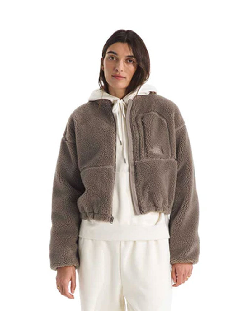 The North Face Women's Extreme Pile 2 Full Zip Jacket Mocha Brown