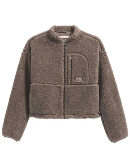 The North Face Women's Extreme Pile 2 Full Zip Jacket Mocha Brown 2026