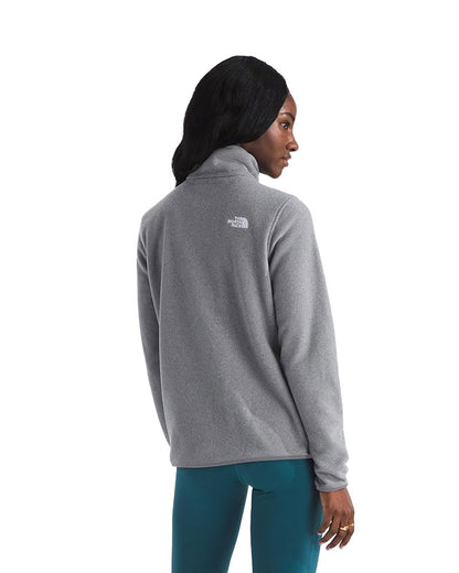 The North Face Women's Glacier Fleece ½ Zip Jacket Grey Htr/Black 2026