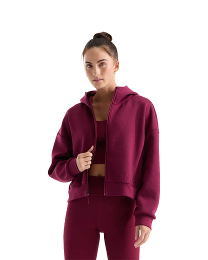 The North Face Women's Jaida Full Zip Hoodie Garnet 2027