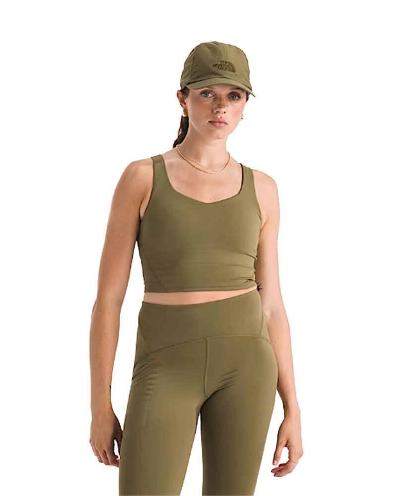 The North Face Women's Jaida Long Line Bra Cedar