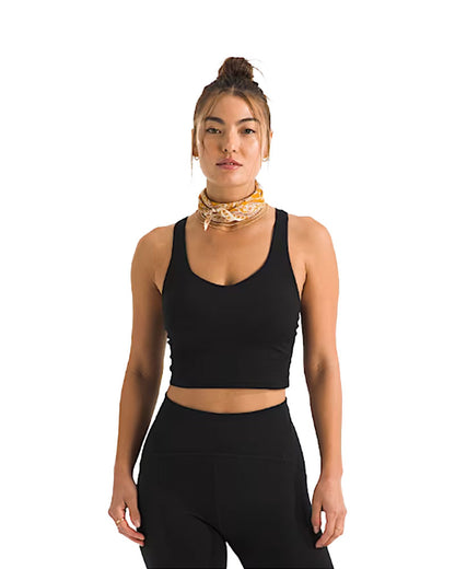 The North Face Women's Jaida Long Line Bra TNF Black
