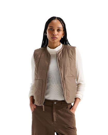 The North Face Women's Lhotse LT Insulated Vest Garnet 2027