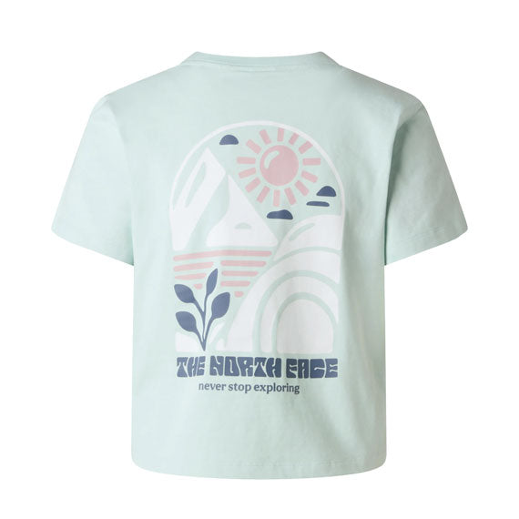 The North Face Women's Sun Short-Sleeve Cutie T-Shirt Opal Frost