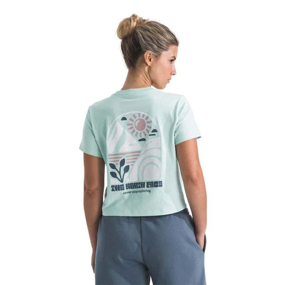 The North Face Women's Sun Short-Sleeve Cutie T-Shirt Opal Frost