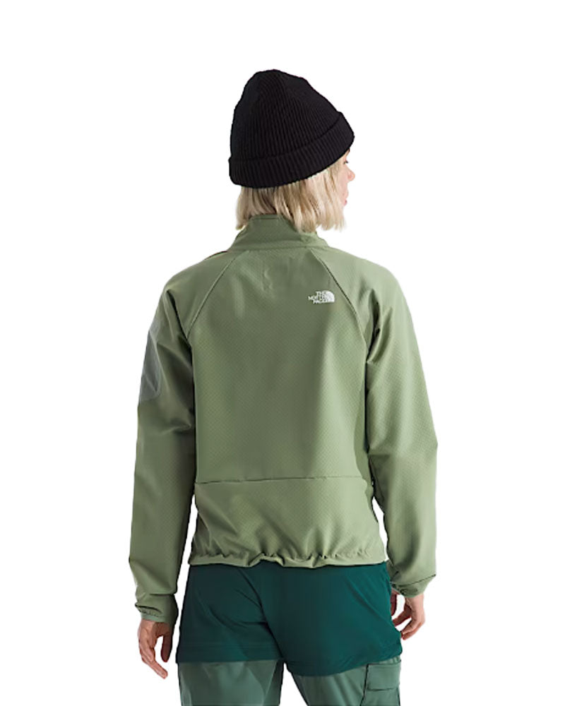 The North Face Women's Tek Approach Jacket Bark Mist/Slate Moss 2026