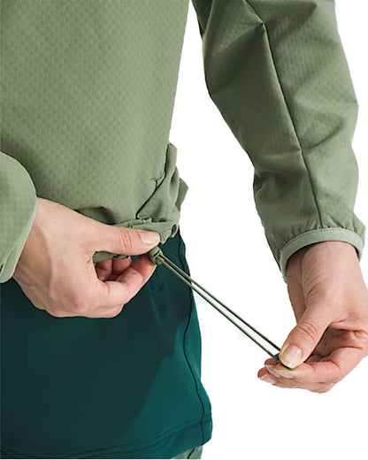 The North Face Women's Tek Approach Jacket Bark Mist/Slate Moss 2026