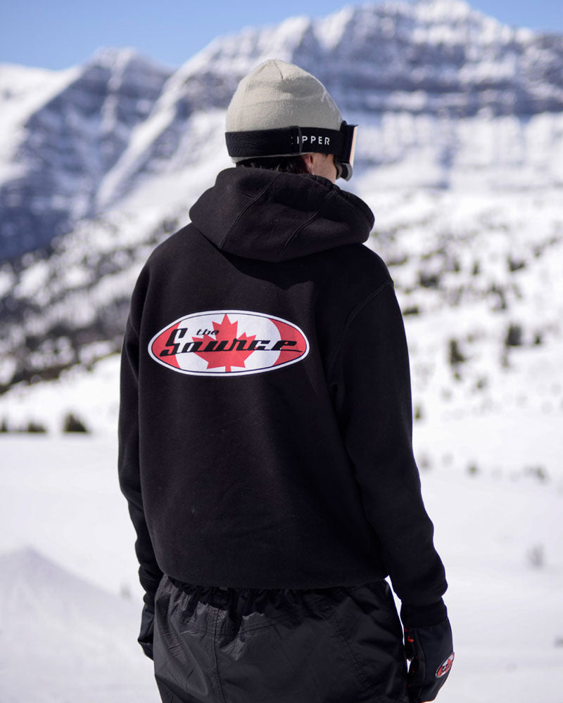 The Source 2000 OG Leaf Hoodie Black