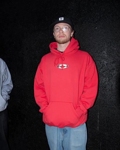 The Source 2000 OG Leaf Hoodie Red