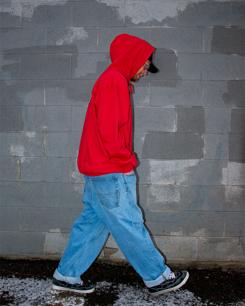 The Source 2000 OG Leaf Hoodie Red