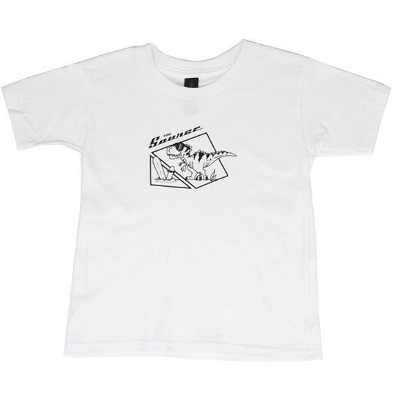 The Source Kids' Toddlers'  Dino T-Shirt White